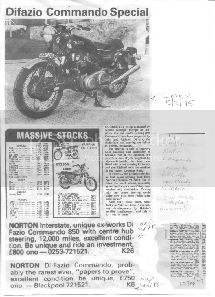 Difazio Hub steering Commando
