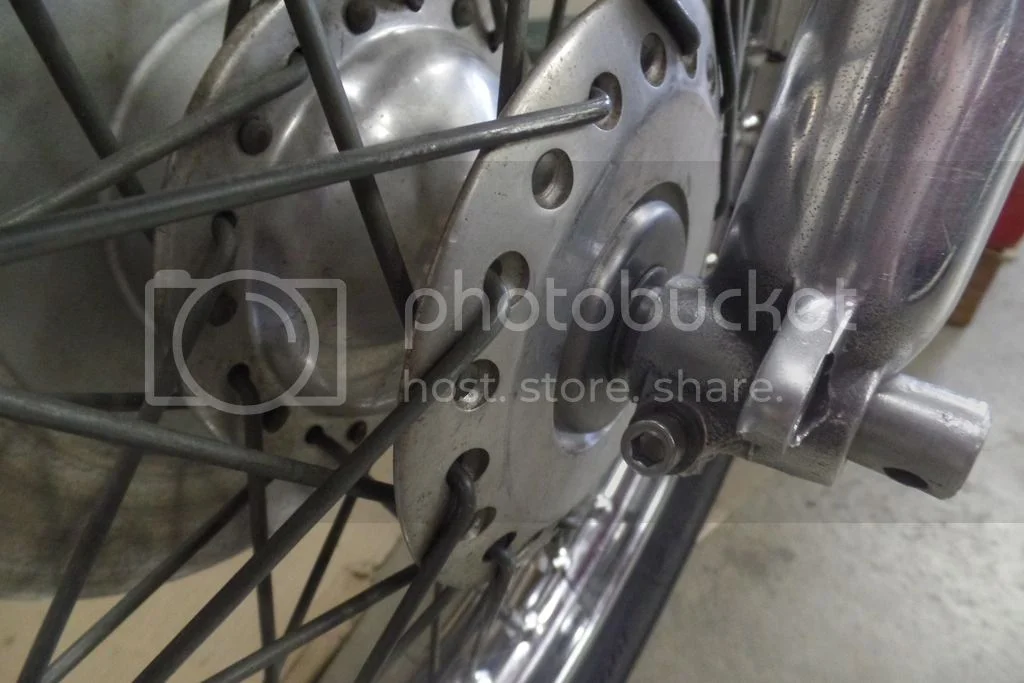 Problems installing front brake upgrade