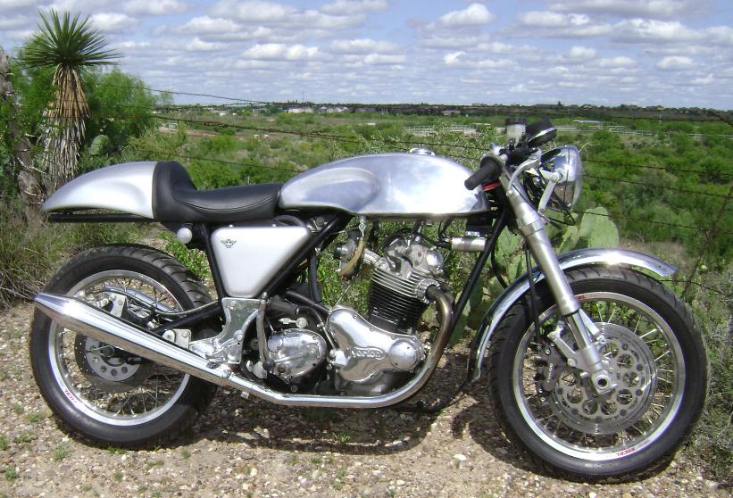 Ever do wheelies on your Commando?