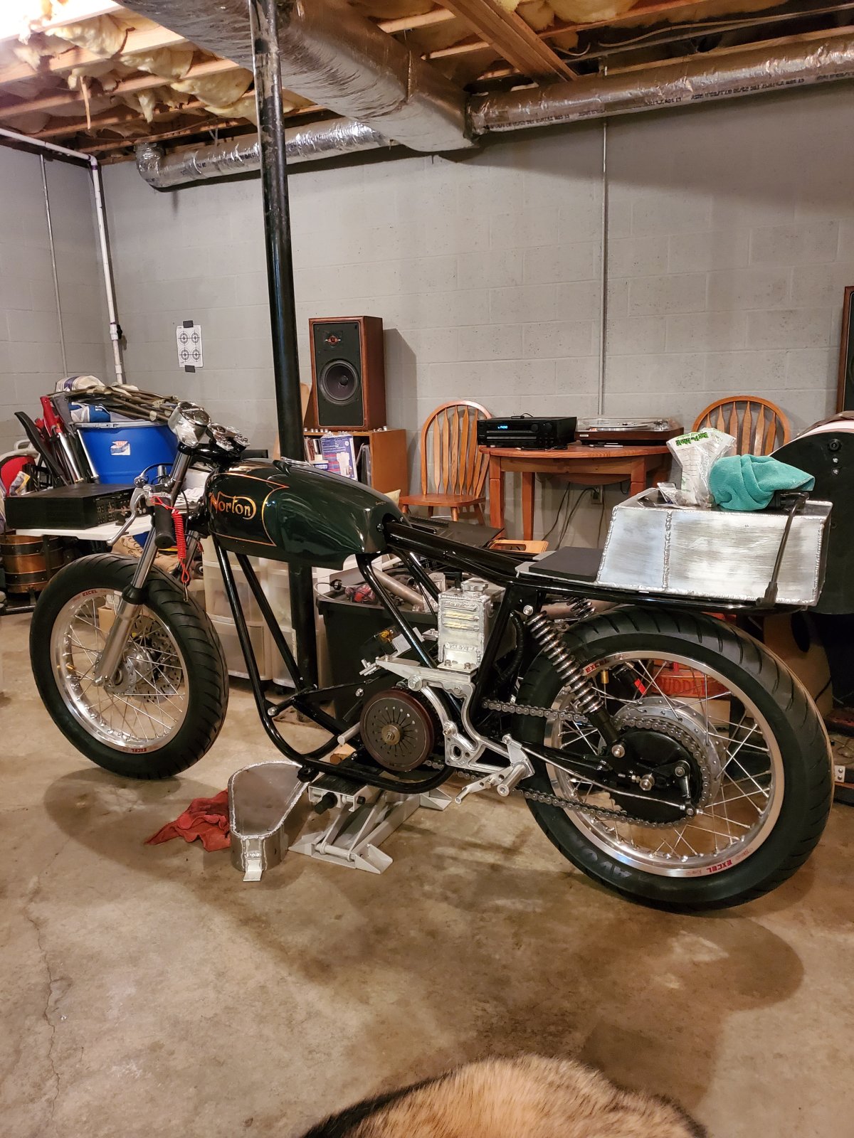 750cc Norton Commando Salt Flats Build