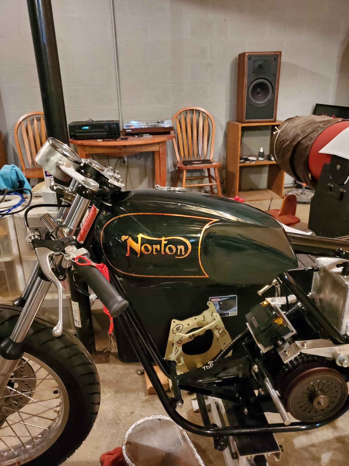 750cc Norton Commando Salt Flats Build