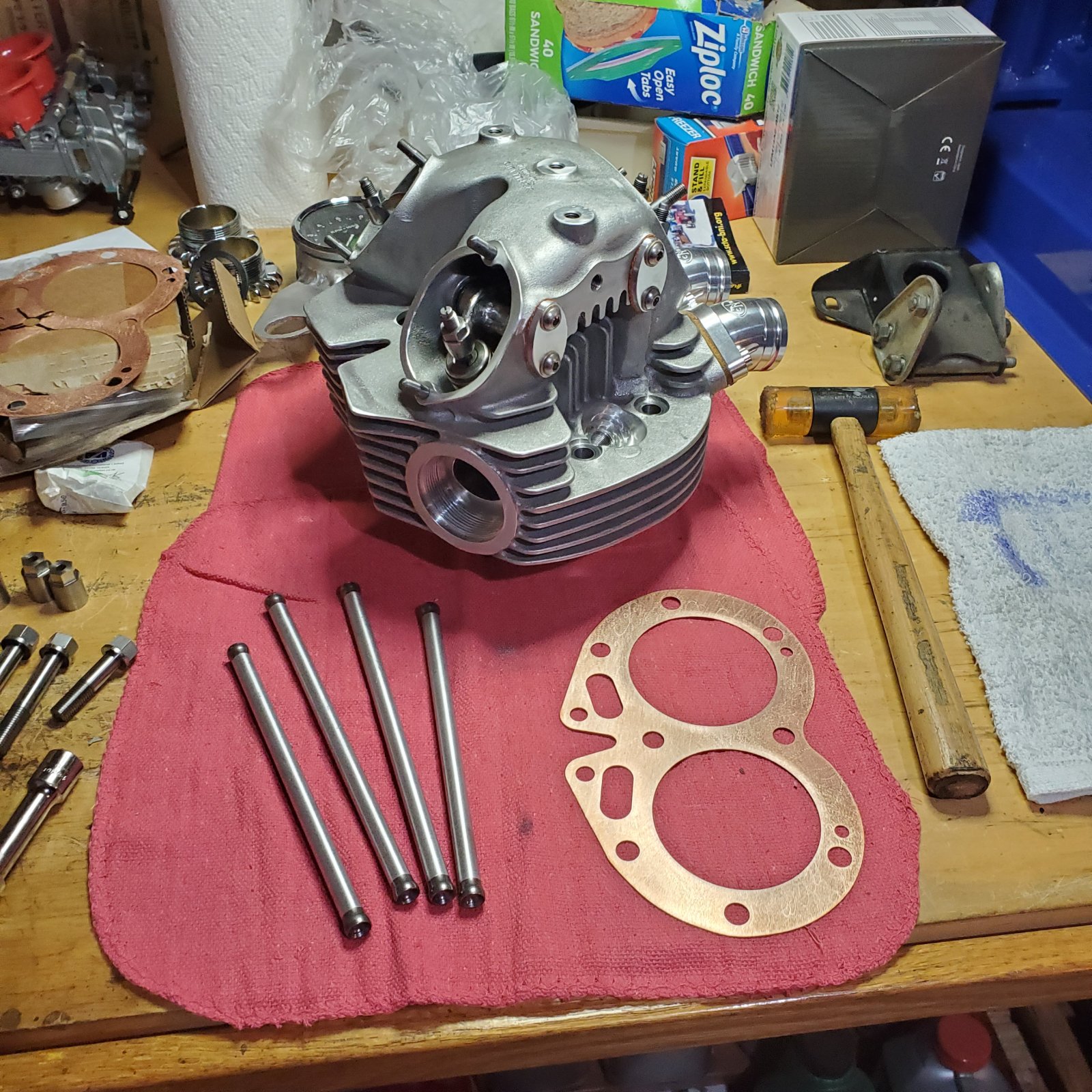 750cc Norton Commando Salt Flats Build