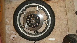 adapting cast wheels to commando