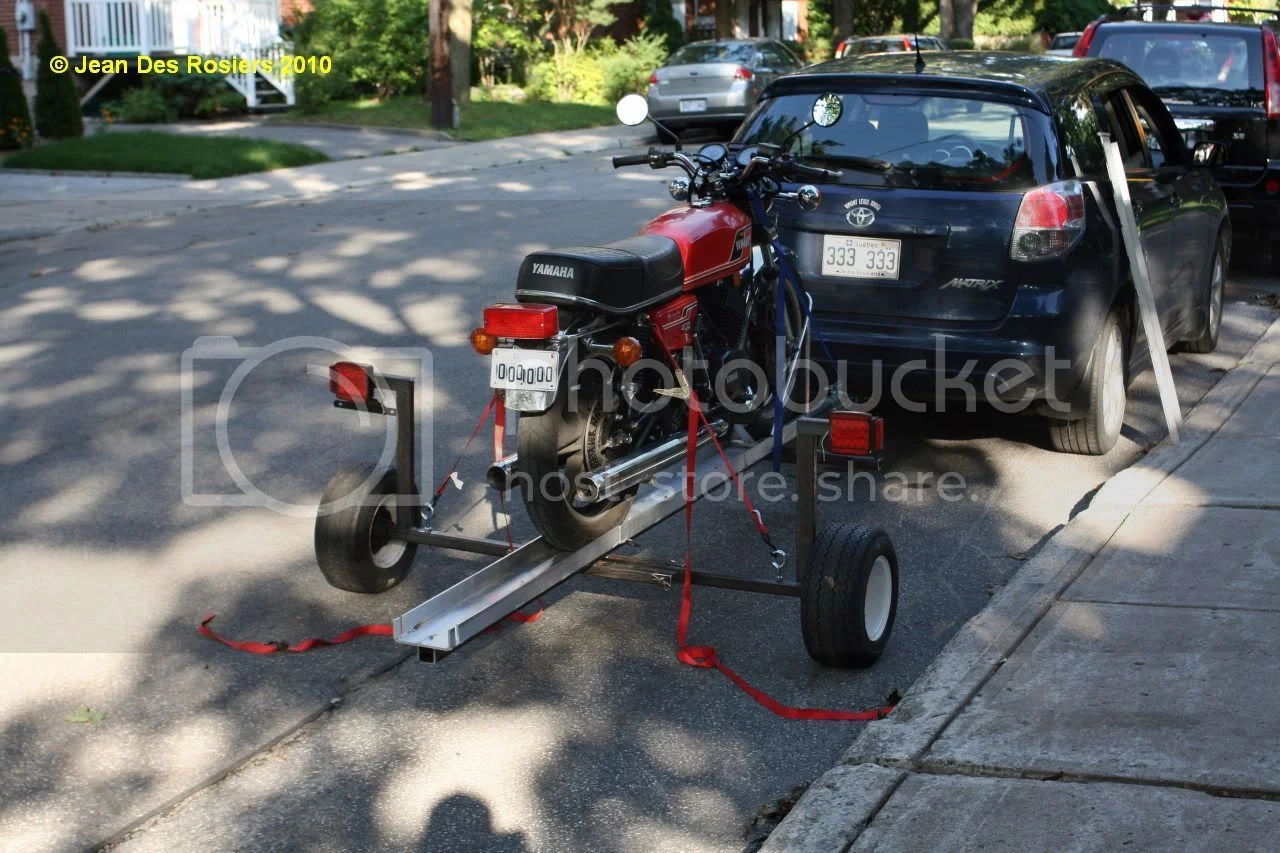 Motorcycle trailer