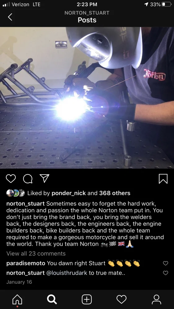 Norton trouble