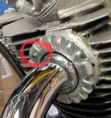 Exhaust port repair