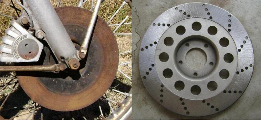 Front disc upgrade