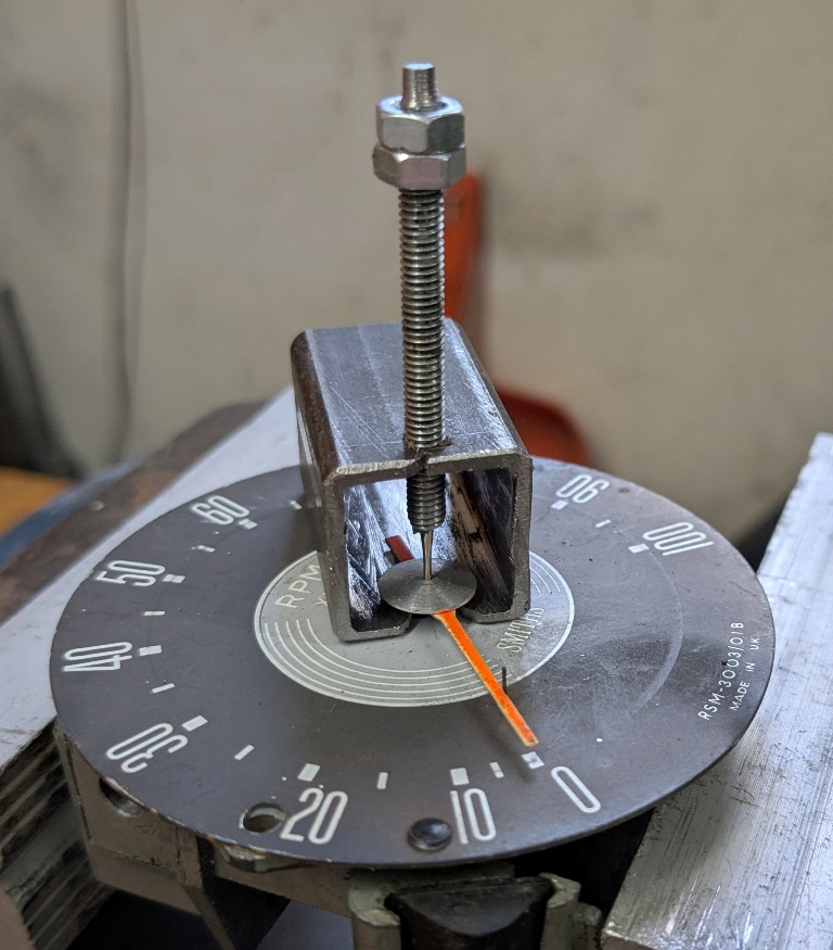 Anyone have a suggestion how to pull needle off a Speedometer dial