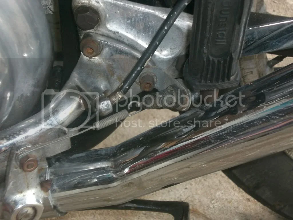 Different Rear Brake Switch location