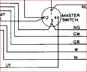 electrical wiring key switch