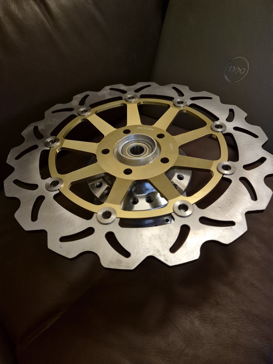 Front disc upgrade