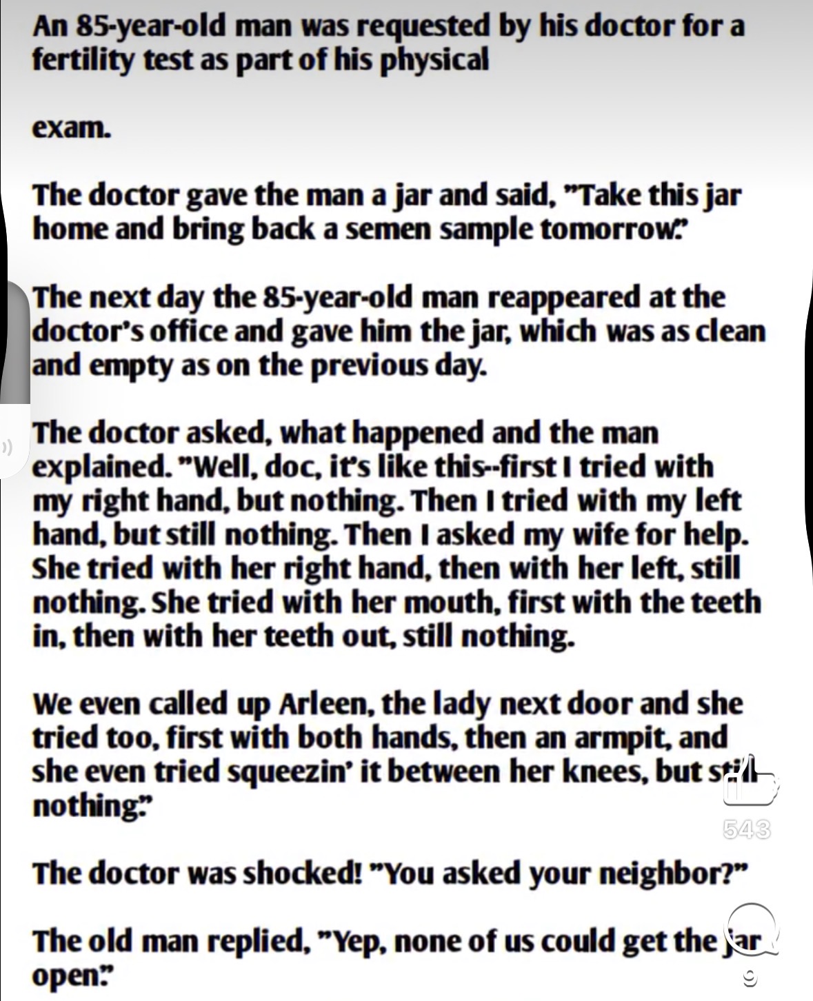Post your jokes and humor here.