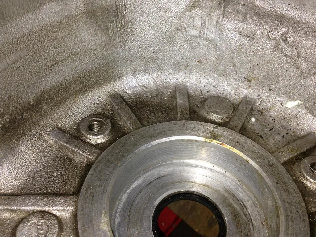 Engine case bearing bore markings