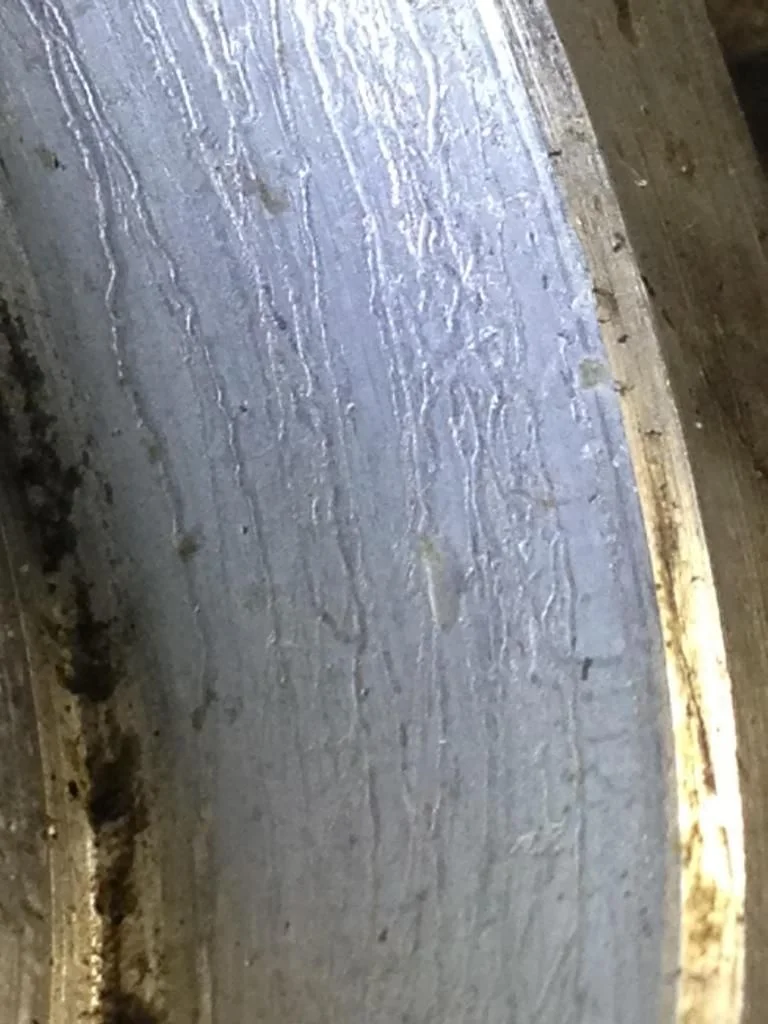 Engine case bearing bore markings