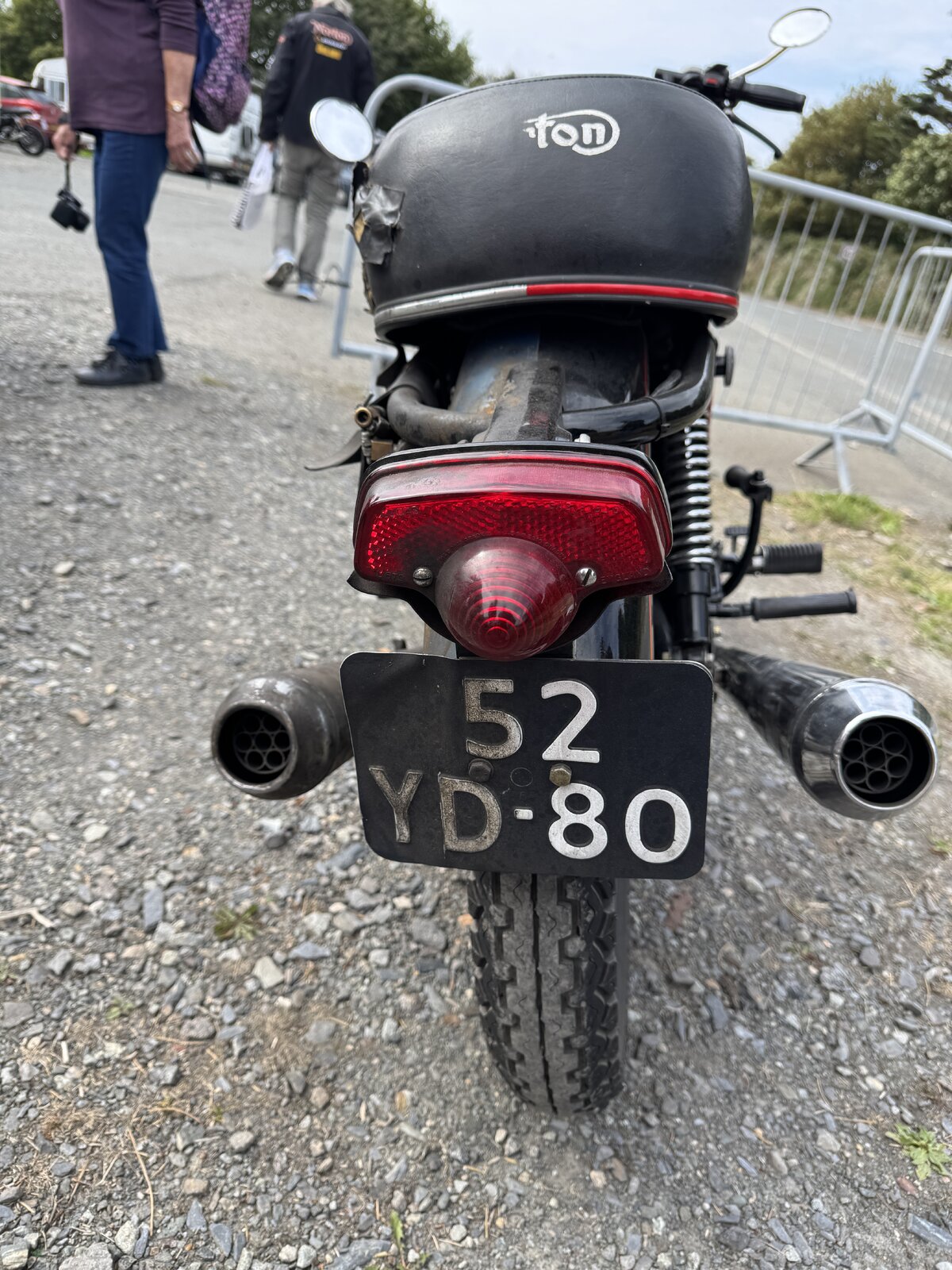 Most interesting Norton Commandos I've ever seen...
