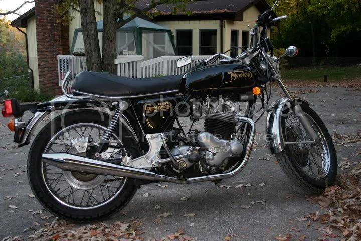 Well, my Commando is on the road finally!