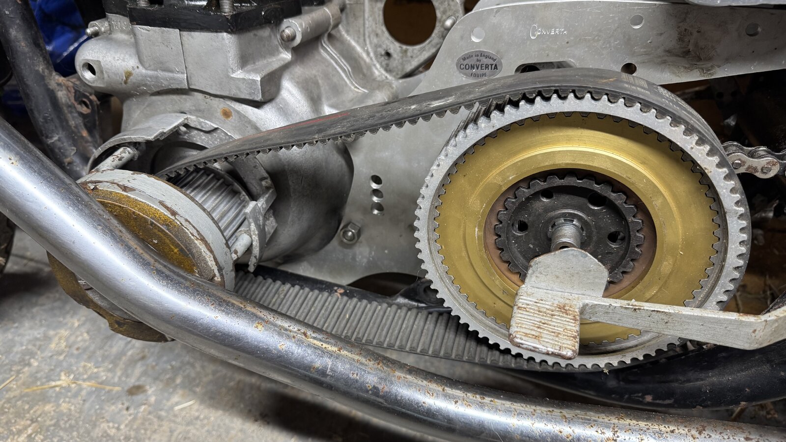 1967 Norton Altas Cafe Racer: assembling from boxes