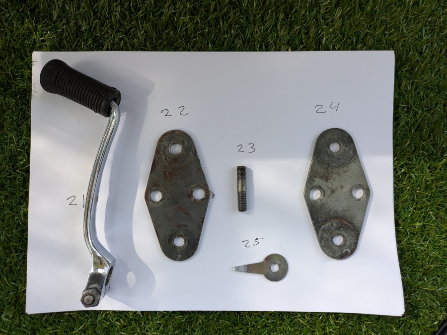 Please help me identify these Commando parts