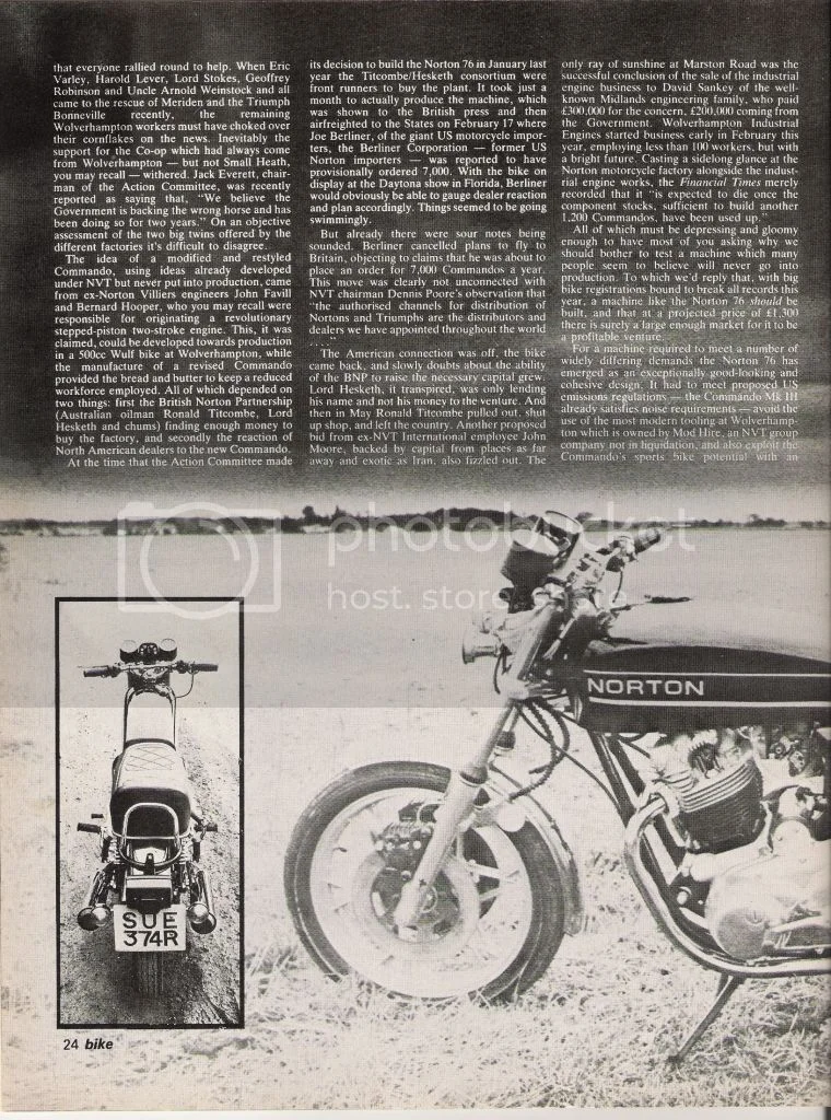 Norton "76" (2013)