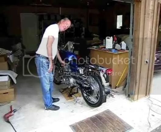 Anyone start their Norton this way?