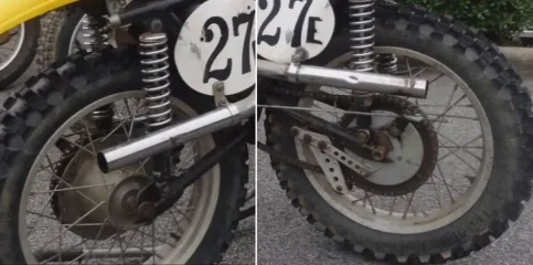 Triumph wheel identification