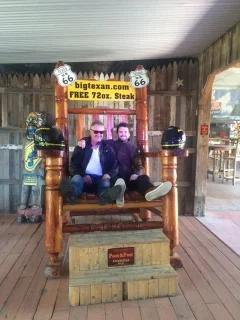 "Route 66 & ride to Seattle"