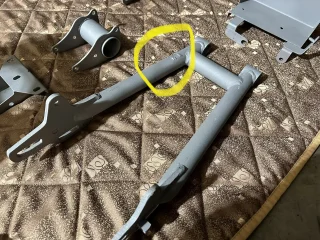 Missing Loop on MkII Swingarm