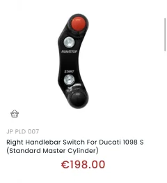 Aftermarket handlebar control switches