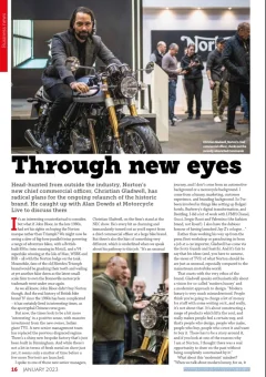 Norton CCO interview in British Dealer News mag