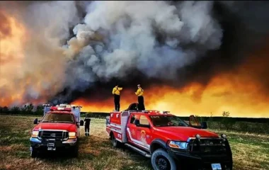 Canadian Fires' smoke