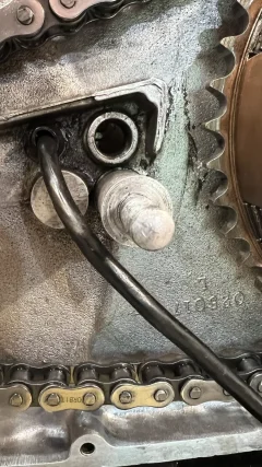 Mystery Hole in P-11 inner primary cover