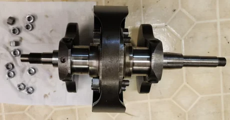 Mk3 Crankshaft Disassemble, clean Reassemble