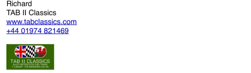 TAB Classics - Alloy tank....advice please!