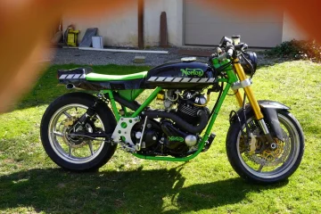 My first hot rod Norton