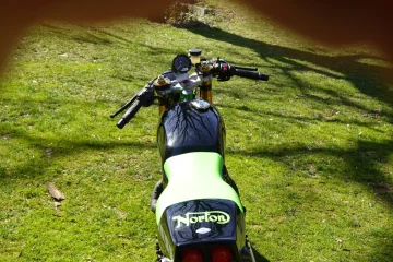 My first hot rod Norton