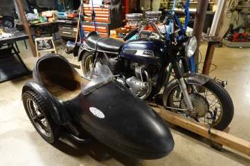 Sidecar install on 750 Atlas