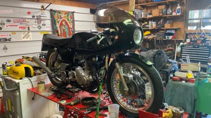 1973 Paul dunstall Norton: Mike Wille.