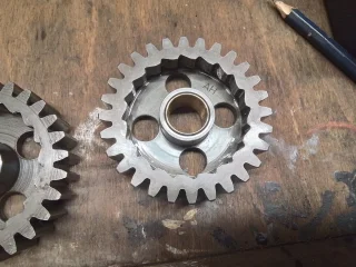 Kick-start,  first gear ratchet profile ?