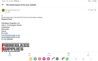 Petrol tank gauge , inlet outlet pipe module plate gaskets.