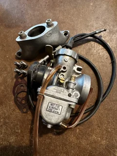 Norton Commando Mikuni Carburetor set up