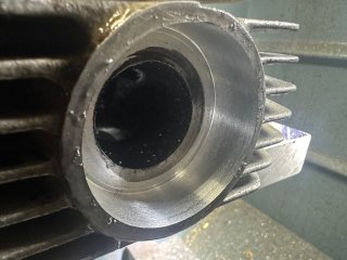Norton Commando Exhaust Port Repair