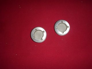 Dunstall Disc Fork Leg End caps