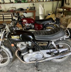 69 bsa fb bitsa  AND 75 norton commando for sale