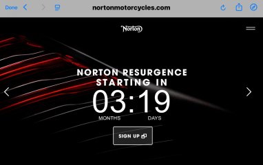 What's happening at Norton? Sale to TVS, massive investment, new bikes...