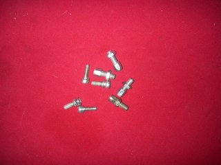 AMAL CARB TOP CABLE AJUSTERS AND SCREWS