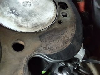 Rust on top of cylinders