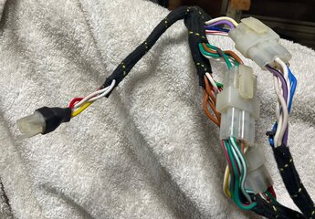 Color coded, harness connectors