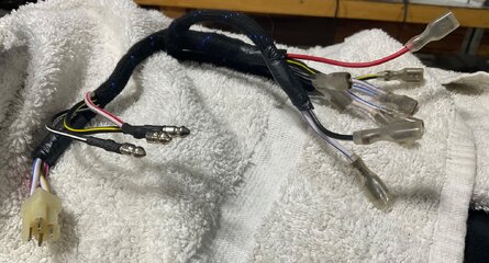 Color coded, harness connectors