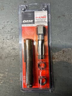 Stripped spark plug hole