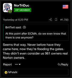 What's happening at Norton? Sale to TVS, massive investment, new bikes...